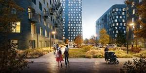 2-к квартира, вторичка, 51м2, 23/24 этаж