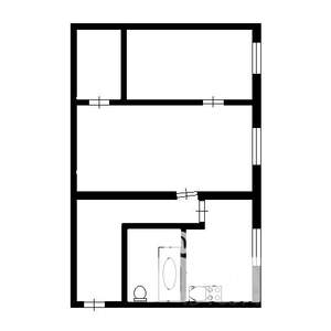 2-к квартира, вторичка, 43м2, 2/3 этаж