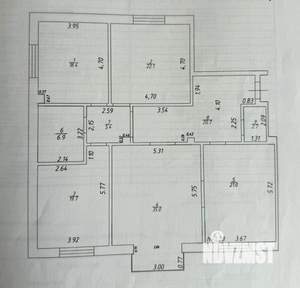 3-к квартира, вторичка, 152м2, 3/8 этаж