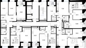 2-к квартира, вторичка, 46м2, 6/20 этаж