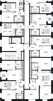 1-к квартира, вторичка, 36м2, 4/8 этаж