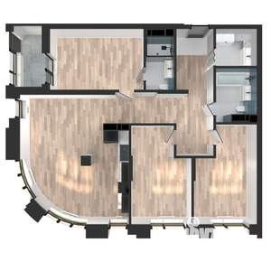 3-к квартира, вторичка, 101м2, 2/23 этаж