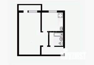 1-к квартира, вторичка, 21м2, 7/9 этаж