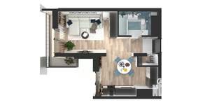 1-к квартира, вторичка, 34м2, 20/24 этаж