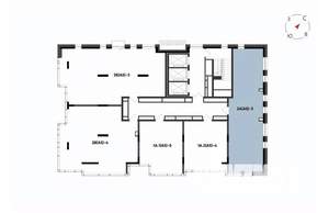 2-к квартира, вторичка, 77м2, 20/22 этаж