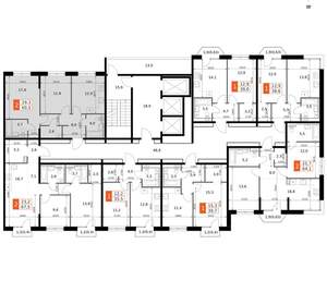 2-к квартира, вторичка, 61м2, 6/19 этаж