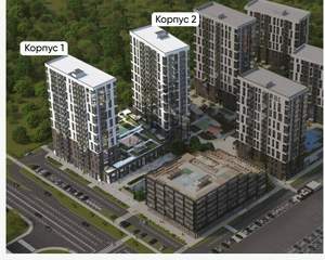 1-к квартира, вторичка, 48м2, 2/21 этаж