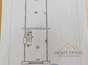 Студия квартира, вторичка, 34м2, 2/2 этаж