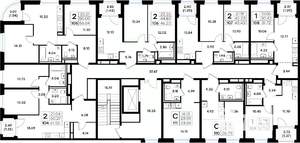 2-к квартира, вторичка, 46м2, 7/11 этаж
