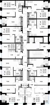 1-к квартира, вторичка, 32м2, 2/20 этаж