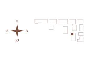 1-к квартира, вторичка, 56м2, 2/6 этаж