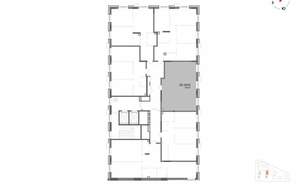 2-к квартира, строящийся дом, 61м2, 9/14 этаж