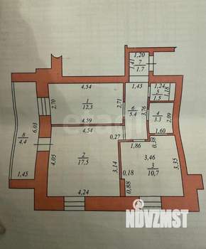 2-к квартира, вторичка, 52м2, 5/9 этаж