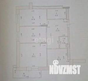 3-к квартира, вторичка, 84м2, 12/18 этаж