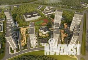 2-к квартира, строящийся дом, 59м2, 17/19 этаж