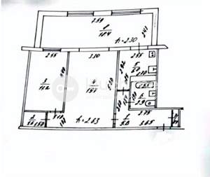 3-к квартира, вторичка, 66м2, 1/5 этаж