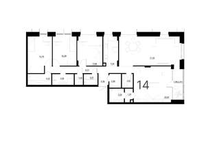 5-к квартира, вторичка, 140м2, 3/4 этаж