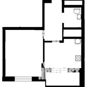 1-к квартира, вторичка, 40м2, 5/19 этаж