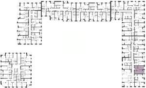 1-к квартира, вторичка, 42м2, 5/23 этаж
