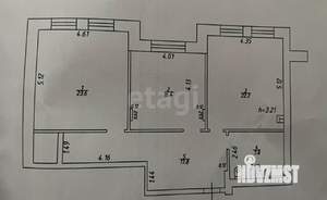 3-к квартира, вторичка, 88м2, 1/5 этаж