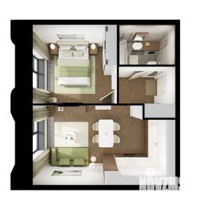 1-к квартира, вторичка, 41м2, 4/8 этаж