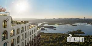 1-к квартира, строящийся дом, 52м2, 23/28 этаж