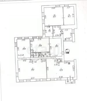 5-к квартира, вторичка, 244м2, 2/3 этаж