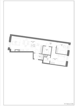 2-к квартира, строящийся дом, 78м2, 1/4 этаж