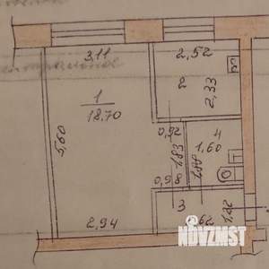 1-к квартира, вторичка, 31м2, 2/5 этаж
