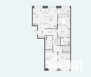 3-к квартира, вторичка, 98м2, 4/28 этаж