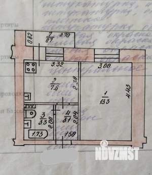 1-к квартира, вторичка, 27м2, 4/9 этаж