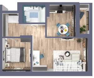 2-к квартира, вторичка, 48м2, 11/24 этаж