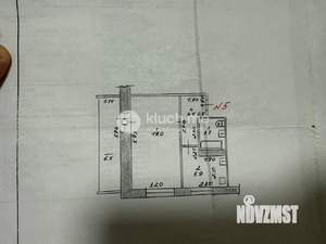 1-к квартира, вторичка, 36м2, 2/9 этаж