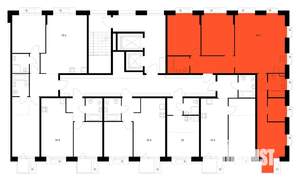 3-к квартира, вторичка, 98м2, 11/16 этаж