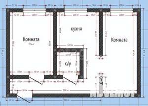2-к квартира, вторичка, 42м2, 4/5 этаж