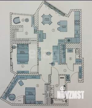 2-к квартира, вторичка, 79м2, 6/6 этаж