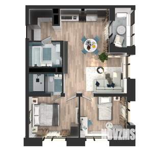 2-к квартира, вторичка, 62м2, 4/23 этаж