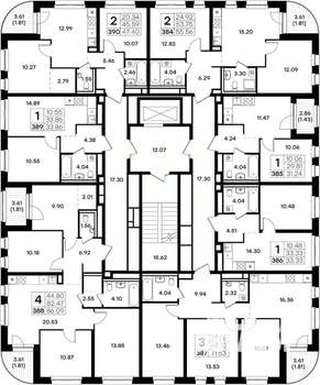 1-к квартира, вторичка, 31м2, 6/9 этаж