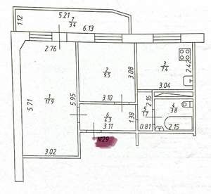 2-к квартира, строящийся дом, 45м2, 5/10 этаж