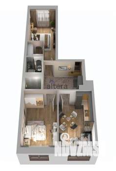 2-к квартира, вторичка, 67м2, 6/20 этаж