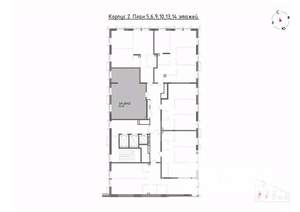 2-к квартира, вторичка, 61м2, 13/22 этаж