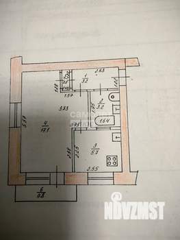 1-к квартира, вторичка, 31м2, 2/5 этаж