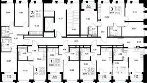 3-к квартира, вторичка, 69м2, 7/20 этаж