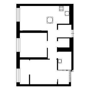 3-к квартира, вторичка, 63м2, 1/9 этаж