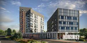 2-к квартира, строящийся дом, 55м2, 4/17 этаж