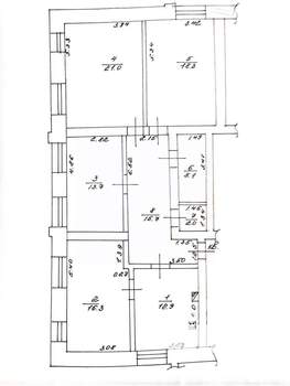 3-к квартира, вторичка, 105м2, 1/5 этаж