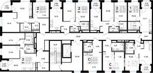 2-к квартира, вторичка, 62м2, 4/11 этаж