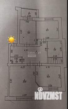4-к квартира, вторичка, 105м2, 5/5 этаж