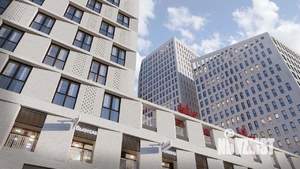 1-к квартира, строящийся дом, 45м2, 2/23 этаж