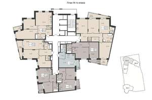 2-к квартира, вторичка, 46м2, 14/22 этаж